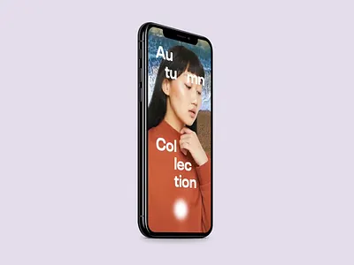 Fashion app concept app collection ecommerce fashion intro mobile transition video