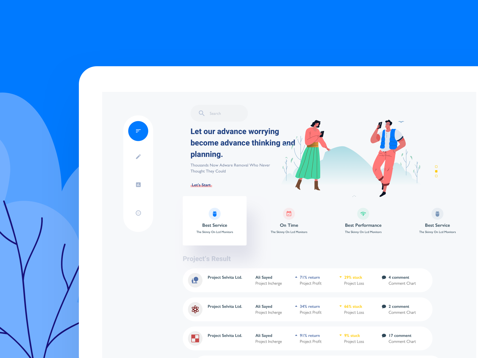 Example of Dashboard Concept