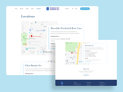 Map Location design location map new design uidesign usa ice ux design