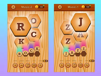 Word Link Puzzle Game Design adobe xd app design design app free game game design link master mobile psd puzzle word