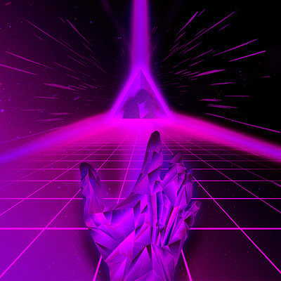 Neon sadness vol 1 1980s art design illustration illustrator photoshop retro retrowave synthwave vaporwave