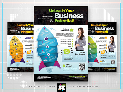 Creative Corporate Flyer brochure clean company consultant consulting corporate corporate flyer corporation creative editable elegant fly flyer innovative magazine magazine ads marketing modern multipurpose print ready