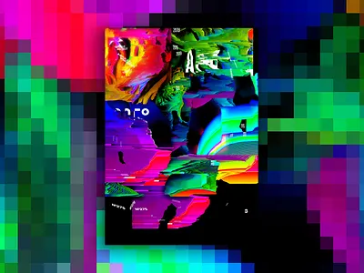 Pixel Process #2 Poster #275 visual art