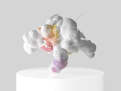 Pico I 3d 3d animation color design effect fx houdini mograph motion transform