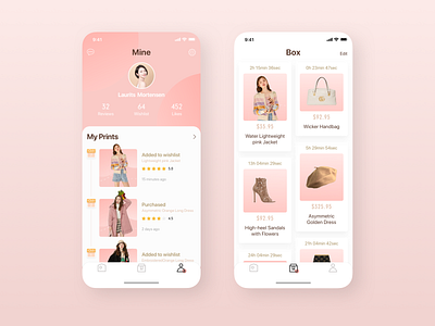 Clothes beauty branding design icon illustration lovely mine pink ui ux 插图 设计