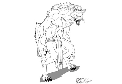 Hybrid Human 04 character design conceptart design drawing epicmade illustration