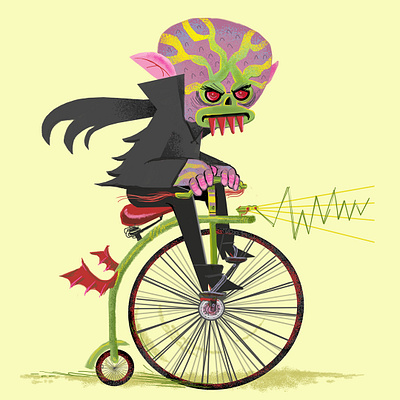 bad goys: ghoul! art character design design fan art ghoul halloween illustration