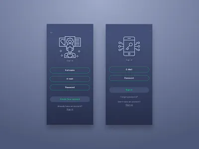 Smart Lock app kacper michalik product project ui user experience user interface ux visual design