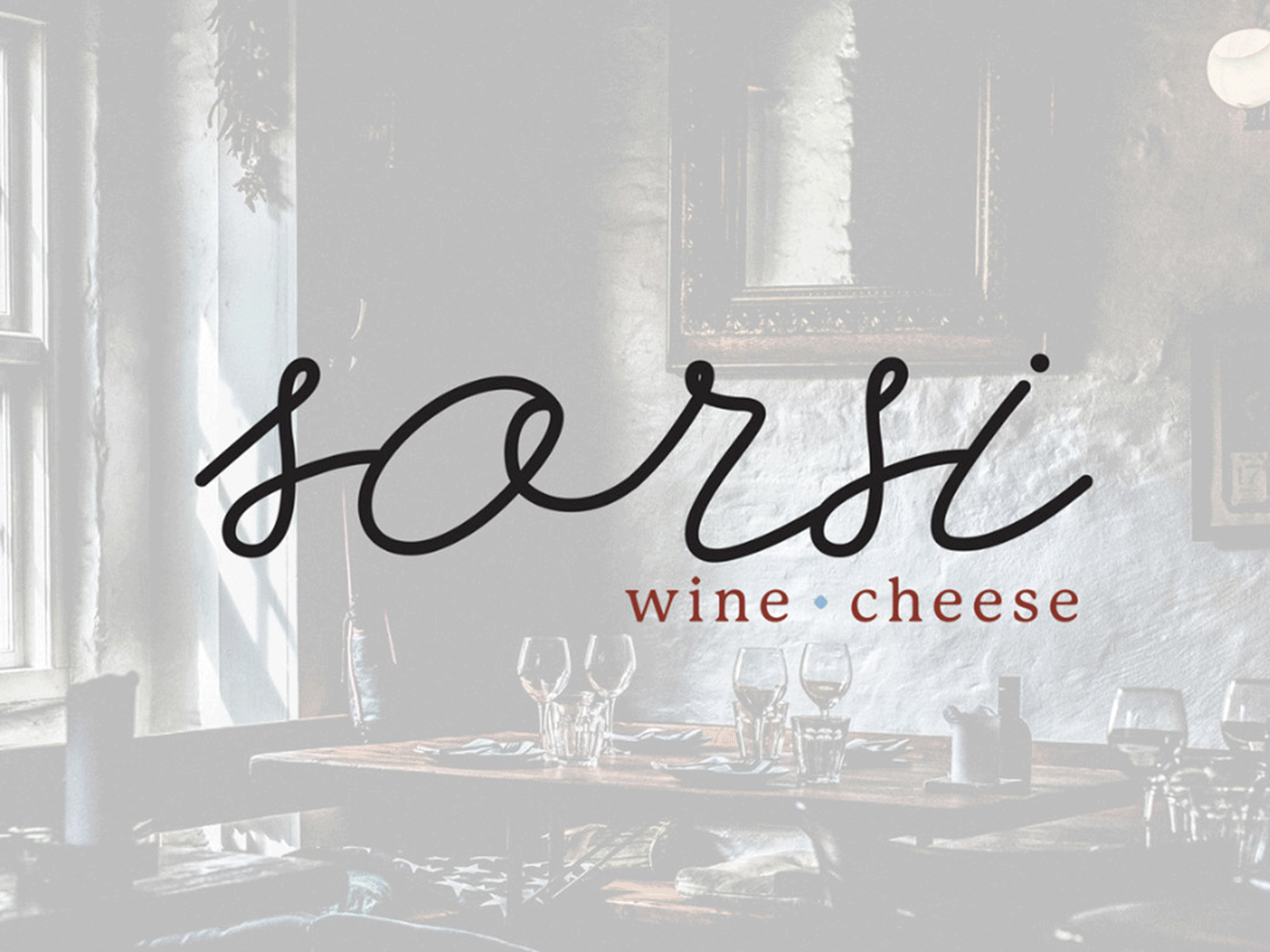 sorsi — wine & cheese brand design brand identity design branding design food food and drink identity illustration italian restaurant logo menu menu design restaurant restaurant branding restaurant logo type typography