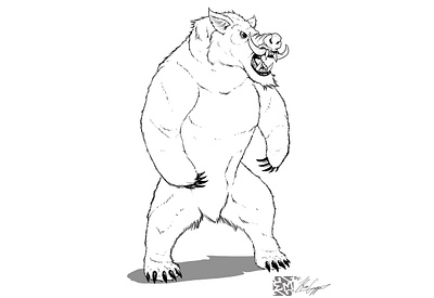 Ursuscroj character design conceptart drawing epicmade fantasy illustration