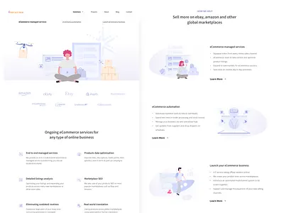 SparkSalesOnline b2b ebay ecommerce ecommerce design etsy icon landing minimalism sales series shopify shopping sketch ui ux vector web web design website design
