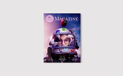 Silicon Slopes Magazine Cover Design - Fall 2019 android apple astronaut google mac magazine cover magazine design nasa science seagull siliconslopes space utah