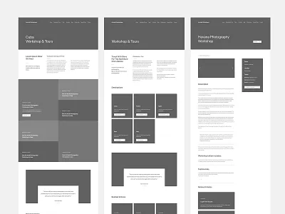 wireframes design landing layout page ui web website wireframes workshop