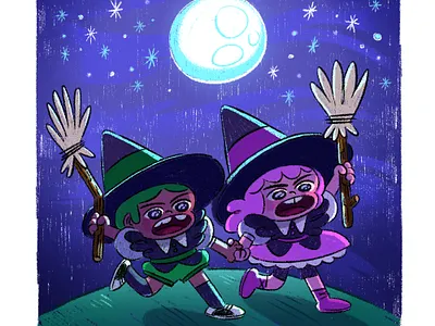 Girl power! art cartoons children book illustration childrens illustration digital girlpower illustration kassandra heller