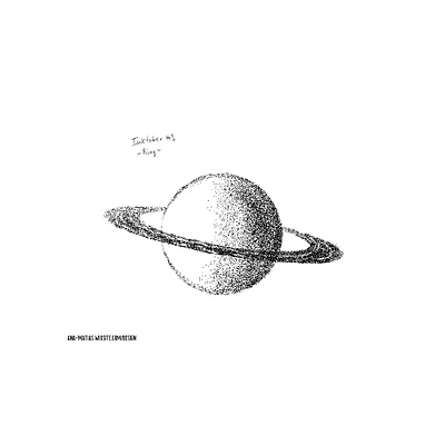 Inktober Day 1 - Ring inktober day 1 inktober2019 planet ring space