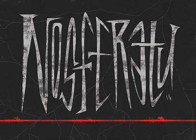 NOSFERATU halloween horror lettering nosferatu screen title title card vampire