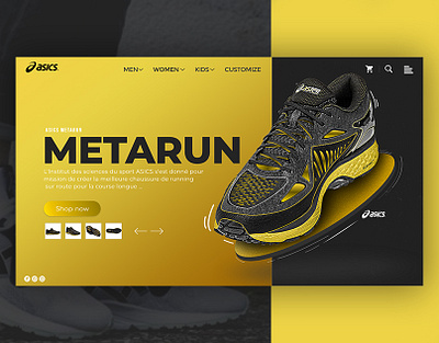 Asics forWorld 2019 adobexd asics design fashion illustrator ui ux web website