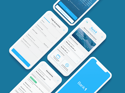 Banking APP app app design banking banking app brand design branding branding concept design finance fintech mobile app mobile ui mobile uiux product design user interface