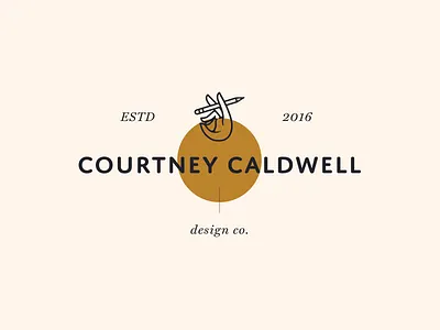Courtney Caldwell Design Co branding design graphicdesign hand icongraphy illustration linedrawing typography