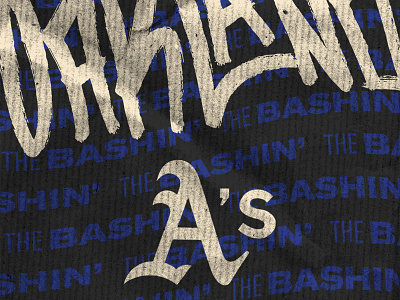 Vamos Oakland A's athletics bay area handwriting illustrator oakland photoshop san jose social media sports vector wallpaper