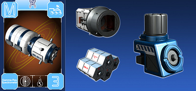 Downlink Science Instruments 3d board game boardgame card digital 3d exploration game art space xtronauts