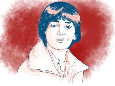 Noah Schnapp : Will Byers actor birthday business illustration digital art digital illustration illustration illustrator minimalist netflix pen and ink portrait sketch stranger things will byers