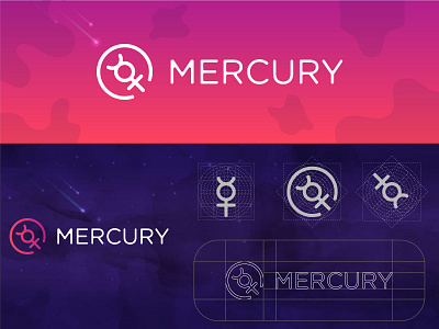 Mercury in the logo- Astrology redesign 2d alchemy astrology dribbble galaxy icon icon design illustration line art logo logo design logodesign logotype mercury mongolia rebrand rebranding redesign sign