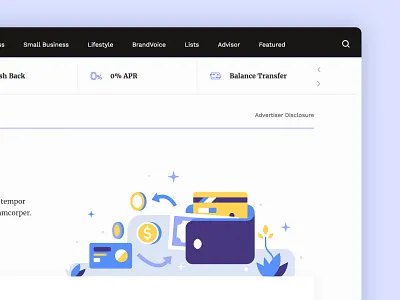 Finance Illustration - Balance Transfer app balance transfer cash clean concept credit card cute debit card design finance flat freelance graphics icon illustration illustrations minimalist money vector website