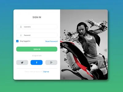 Music App Sign In app application art artist clean ui colors desktop icon interactive login page minimal mobile mobile ui music music album music player sign in songs uiux website