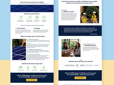 Bright Web design brand branding graphic ui ux webdesign website website concept