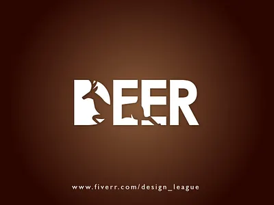 Deer Logo animal logo animal logo design branding clean concept art conceptual conceptual design creative design deer deer illustration deer logo fresh fresh design hidden meaning icon logo logo design logodesign text trendy