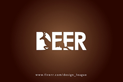 Deer Logo animal logo animal logo design branding clean concept art conceptual conceptual design creative design deer deer illustration deer logo fresh fresh design hidden meaning icon logo logo design logodesign text trendy