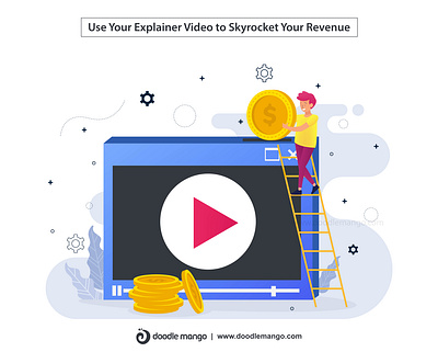 Use Your Explainer Video to Skyrocket Your Revenue. art creative art creative illustration design explainer video illustration