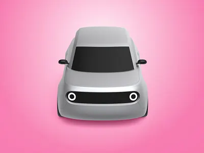 3D car design for ride hailing app Onde 3d 3d car 3d car design automotive car car design concept design illustration product design ride hailing taxi trend trend 2019 trend 2020 trendy ui ux