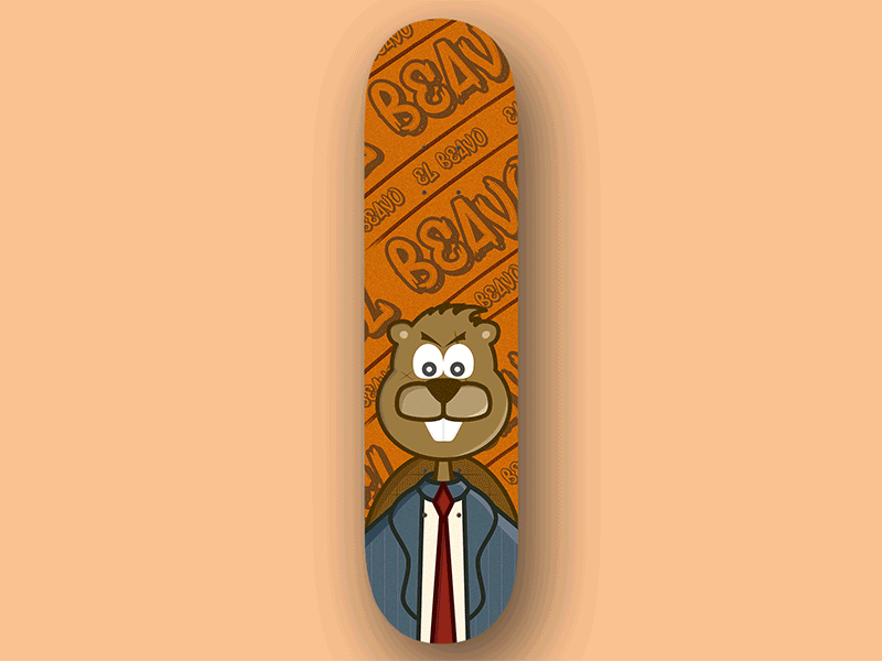 Skate deck design artist artwork cartoon character design design art designer fun gif gif animation graphic illustraion illustration mockup vector