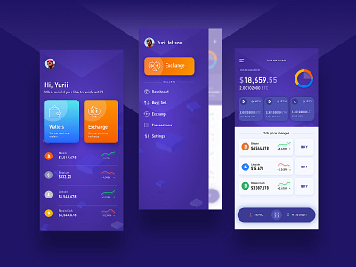 Dashboard wallet bitcoin clean design crypto currency crypto dashboard crypto exchange crypto trading crypto wallet dashboard ethereum mobile app design services ui user experience ux