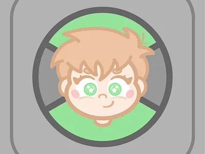 BEN "BEN10" TENNYSON cartoon cartoon network character graphics illustration kawaii pastel tv show vector