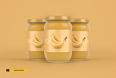 Jam Jar Packaging Mockup brand brand design brand identity branding brochure design glass graphic honey jam jar jars magazine mock up mock up mock ups mockup mockups packaging presentation