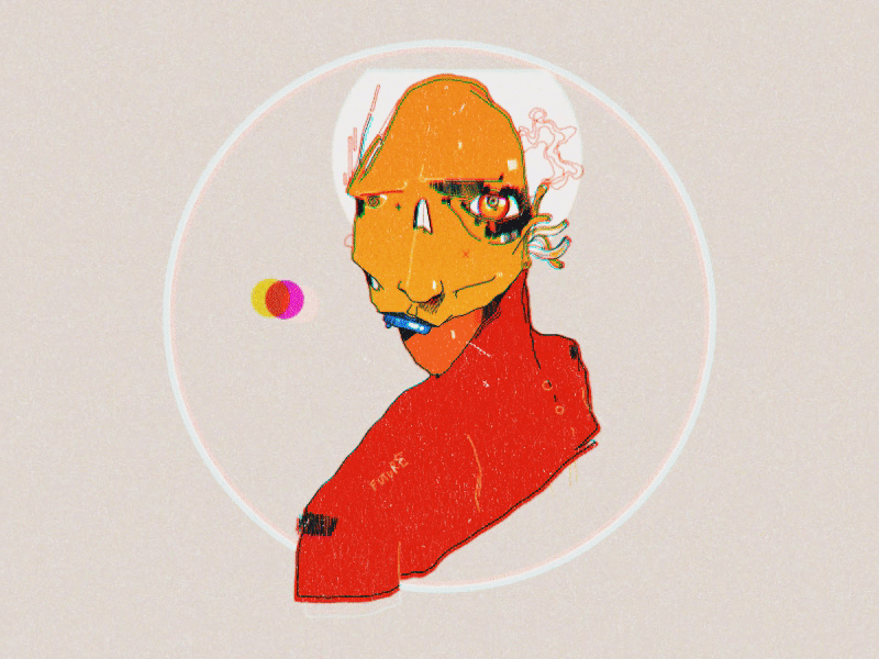Future Now animation art character design future glitch glitch art illustration motion web