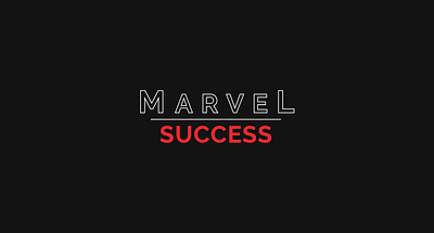 Marvel Success Logo branding graphic design illustration logo typography
