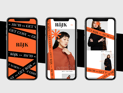 Fashion Line - App Concept application black bold brutalist challenge collection concept elegant fashion minimal mobile normcore red shop trend ui user interface