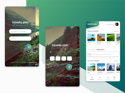 Travel Application Concept application concept planner app travel travel app travelling trip trip app trip planner ui app ui design user experience userinterface