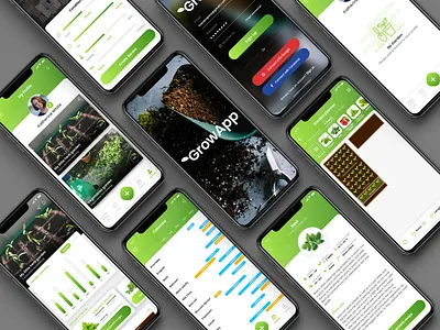 Urban Agriculture App agriculture application garden gardening ios iosapp mobile plant plants ui uidesign urban uxdesign