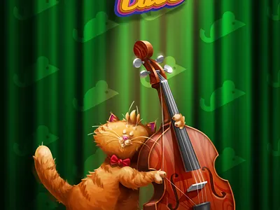 Jazzy Cats 🎷 digital illustration digital illustrator game design