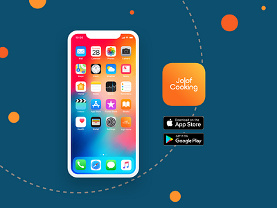 Jolof Cooking iconApp adobe xd branding design dribbble icon illustration interface shot sketch ui design vector