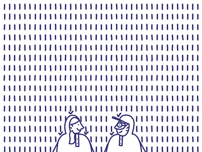 it's raining! character character design characterdesign design illustration ipad isaac claramunt isaacclaramunt procreate rain sketch