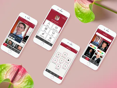 Marlo Application apple appointment chat dashboad flat ios ios 13 iosx lawyer profile ui ux