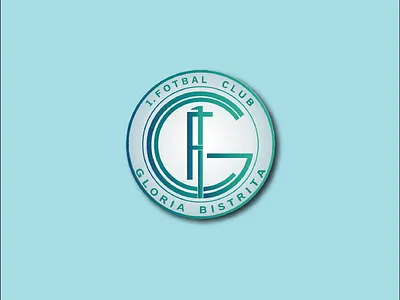 1. Fotbal Club Gloria Bistrita branding logo
