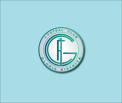 1. Fotbal Club Gloria Bistrita branding logo