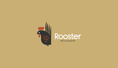 Rooster - logo design brand brand identity brand identity design branding design geometric illustration logo logodesign typography